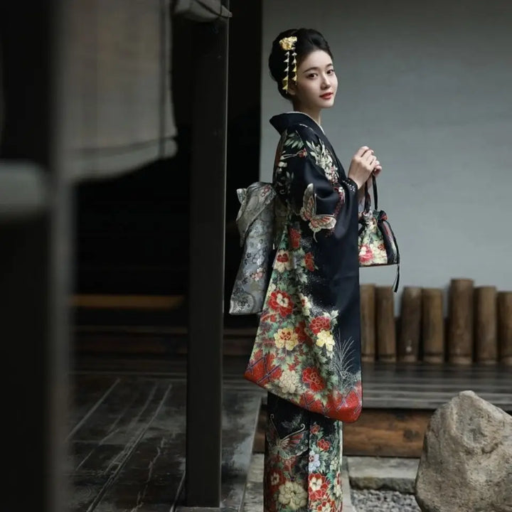 Kimono Geisha Traditionnel