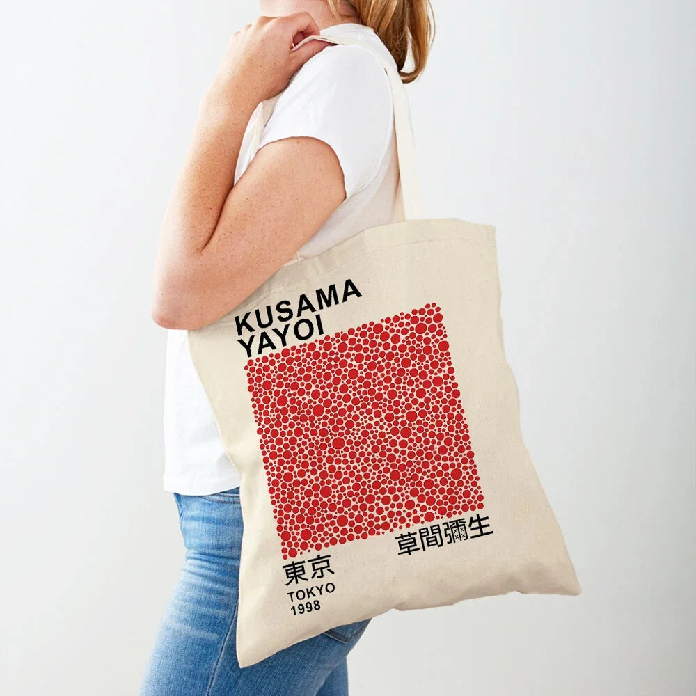 Tote Bag Japonais rouge