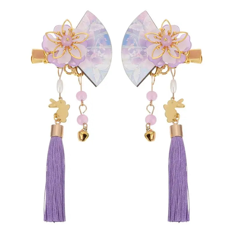 Épingle Japonaise longue à pompon