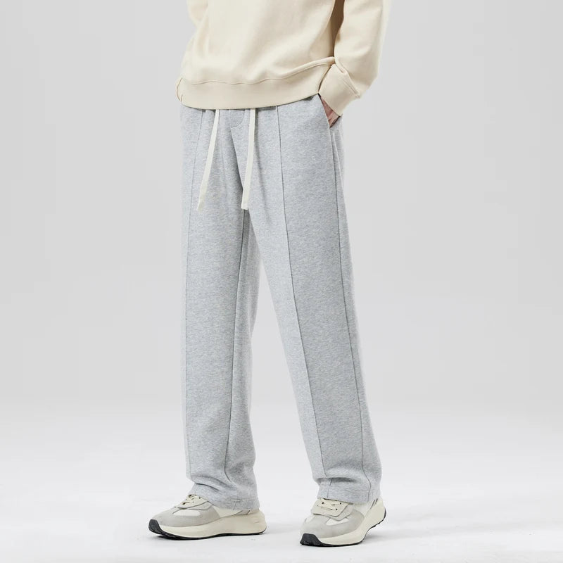 Pantalon Homme Lin Été Ample Style Japonais - Taille Élastique Confortable Et Poches Pratiques