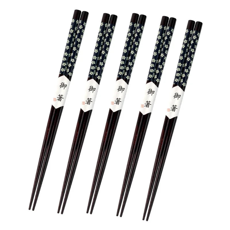 Baguette Japonaise Fleurs de Cerisier Bleu