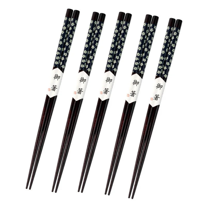 Baguette Japonaise Fleurs de Cerisier Bleu