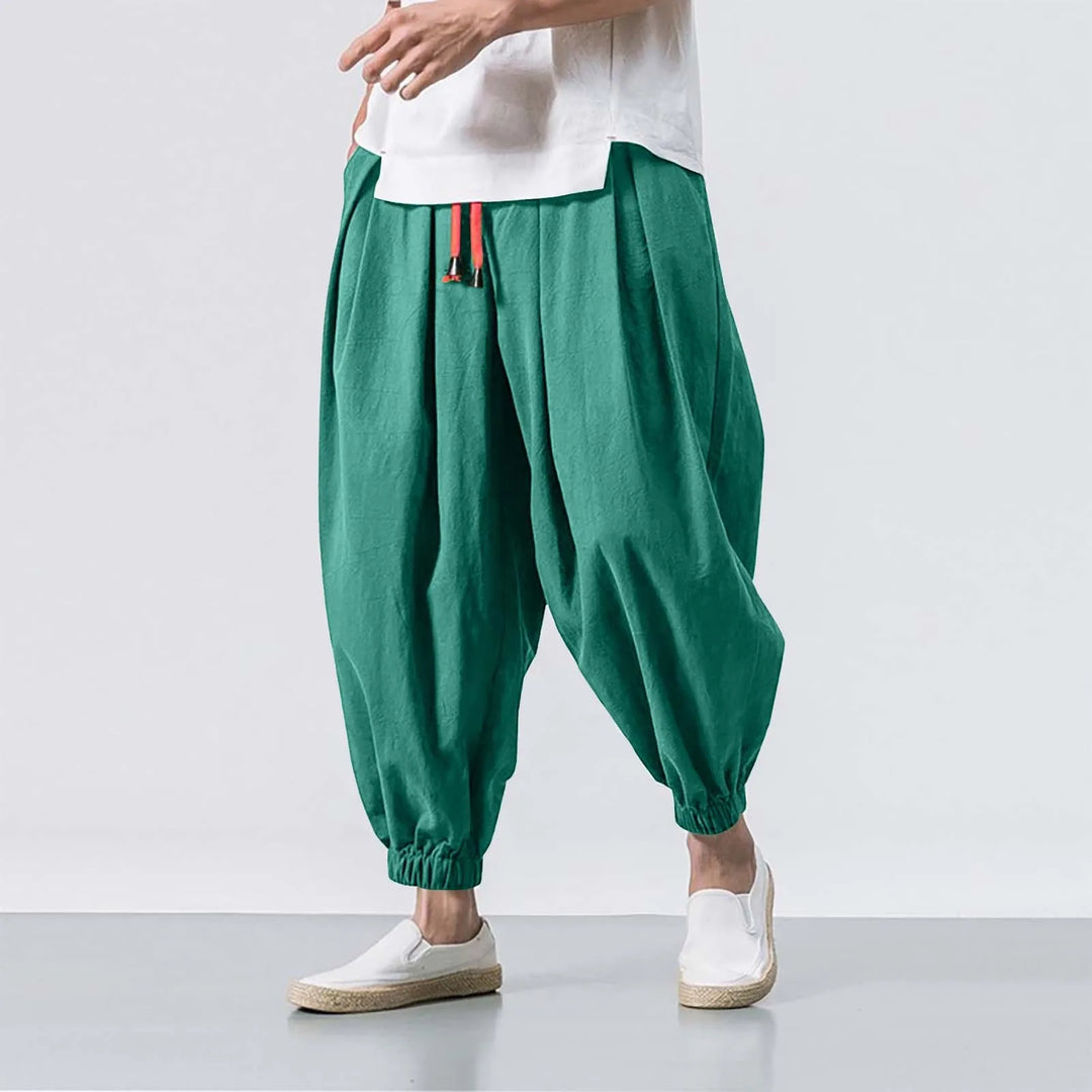 Sarouel Japonais Vert