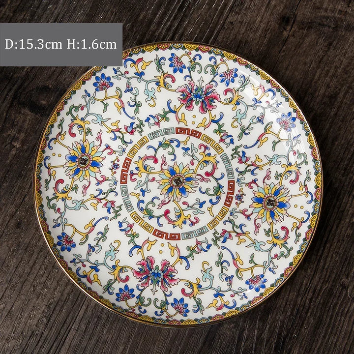 Japanese Artistic Ceramic Plate