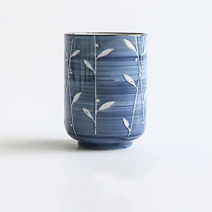 Tasse à thé japonais fleurs