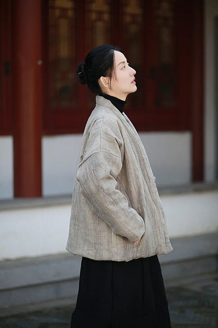 Veste Kimono d'Automne pour Femme confort