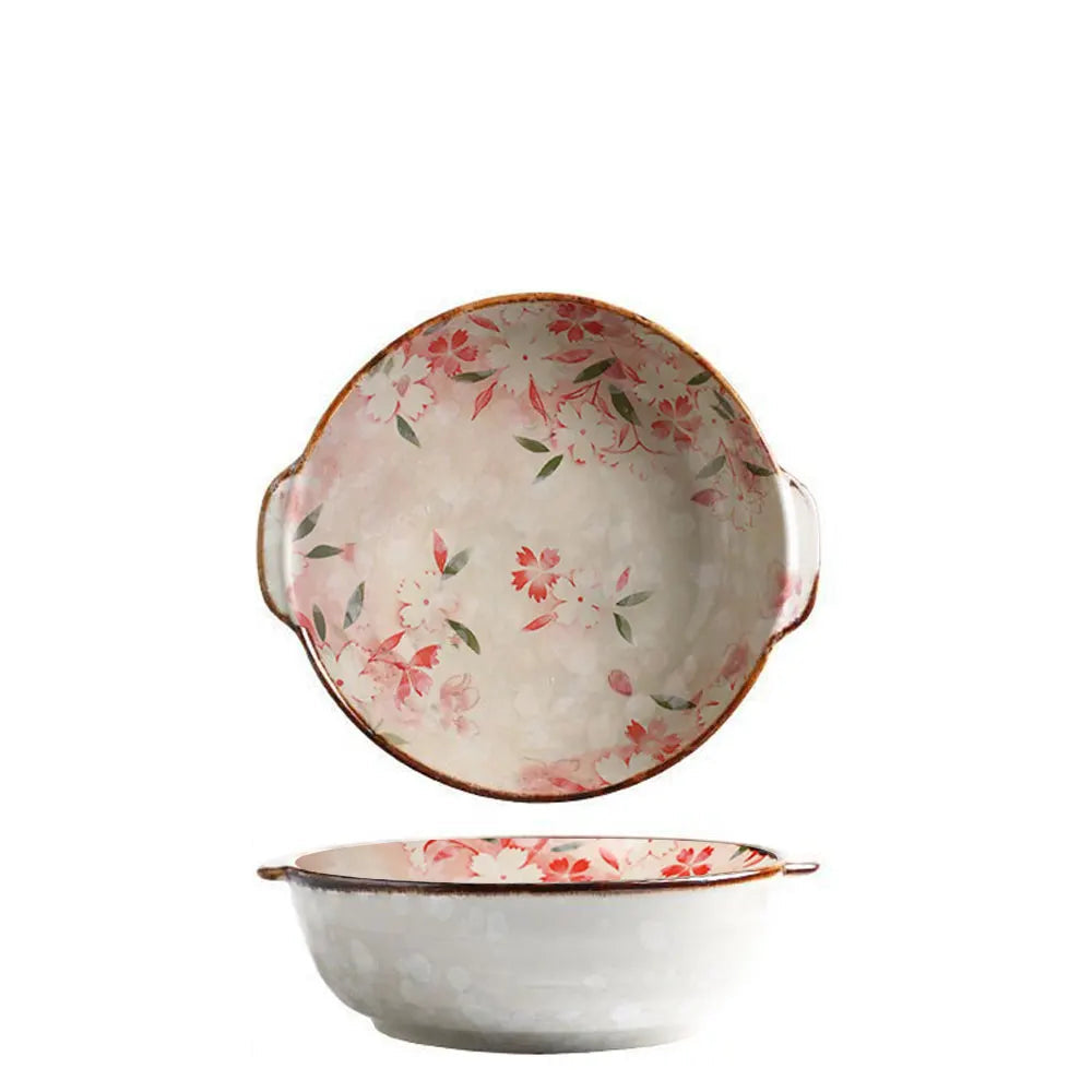 Bol Japonais Fleuri Face