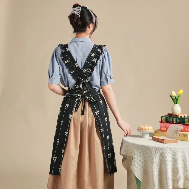 Tablier Japonais Motif Nœud Chic