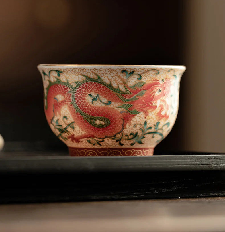 Tasse japonaise dragon