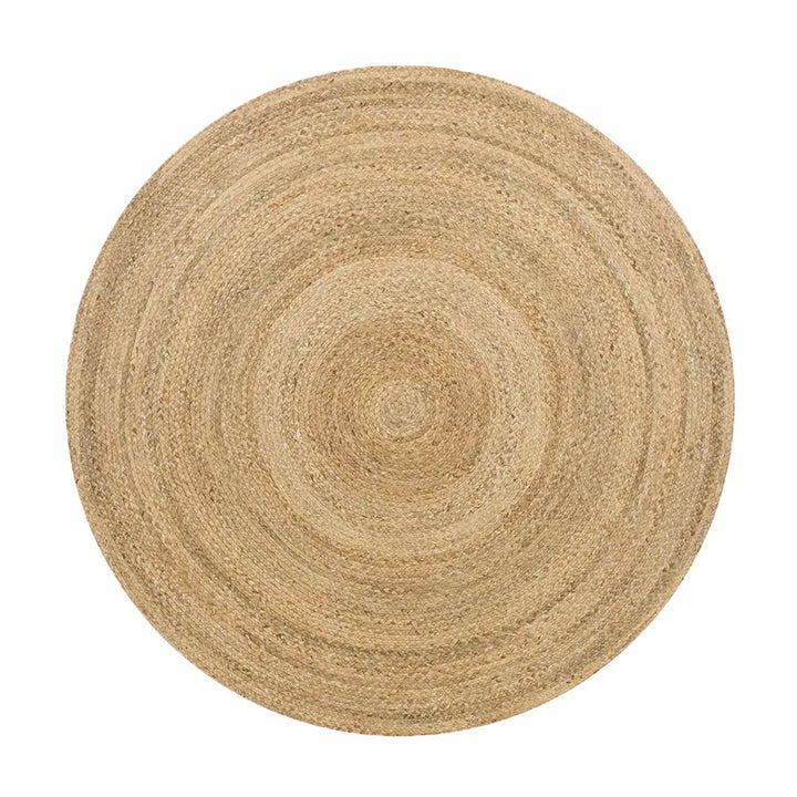 Tapis de salon Japonais rond en jute