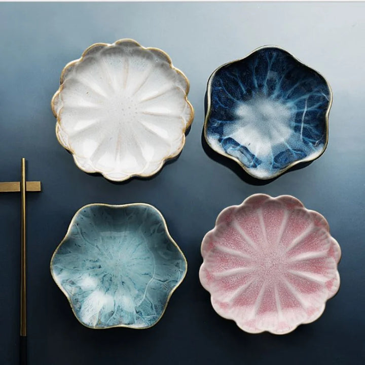 Petite Assiette Japonaise Fleur