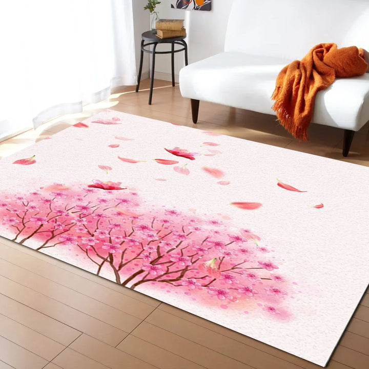 Tapis de salon Japonais Fleur de cerisier