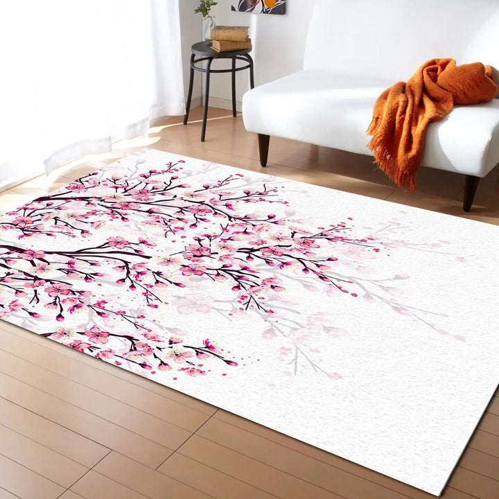 Tapis de salon Japonais Fleur de cerisier