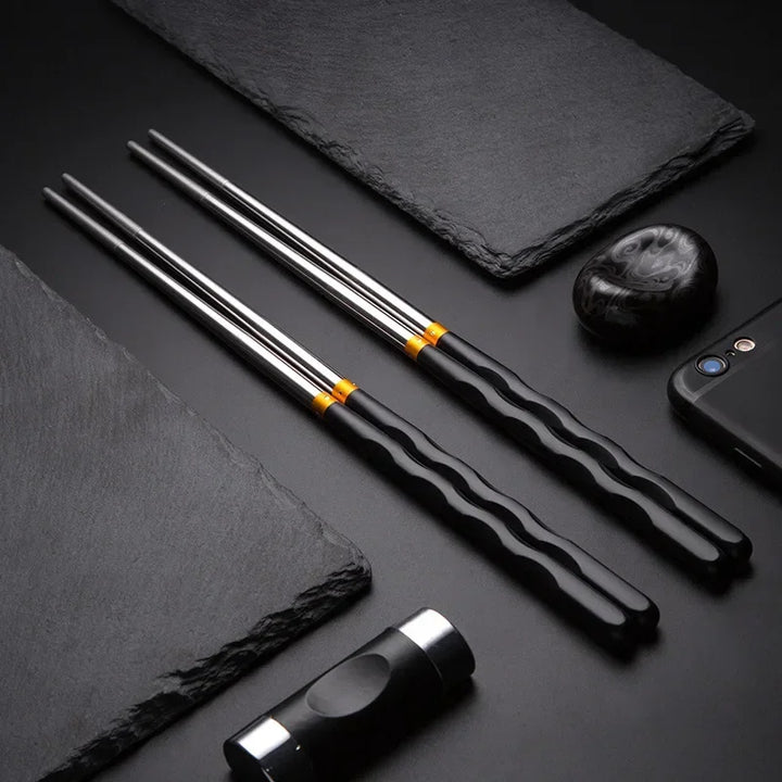 Baguette Japonaise Raffinée en Inox Durable
