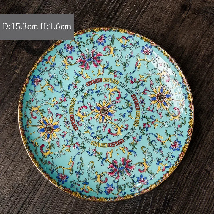 Japanese Artistic Ceramic Plate