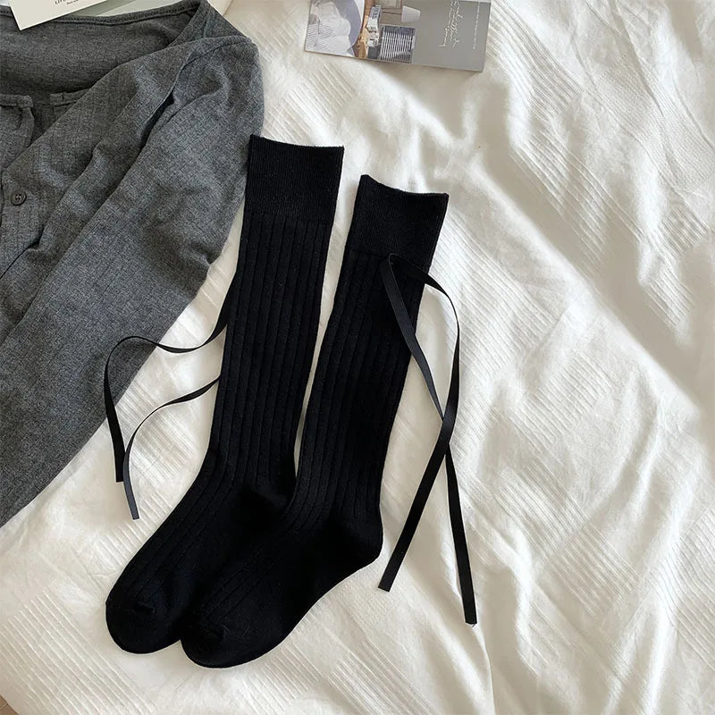 Chaussettes Japonaises Mignonnes Noir