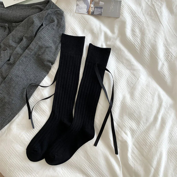 Chaussettes Japonaises Mignonnes Noir