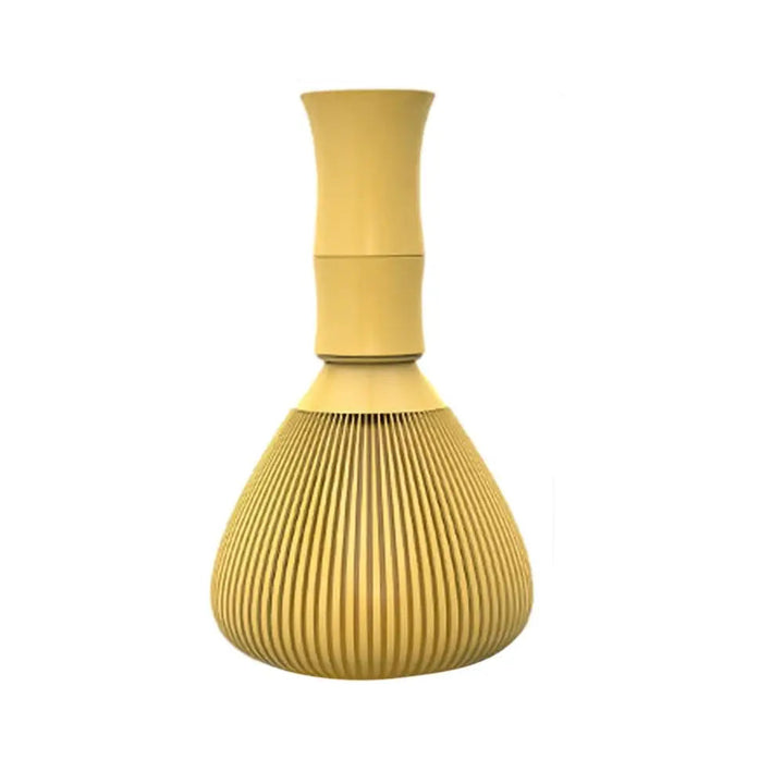 Fouet À Matcha En Résine Jaune