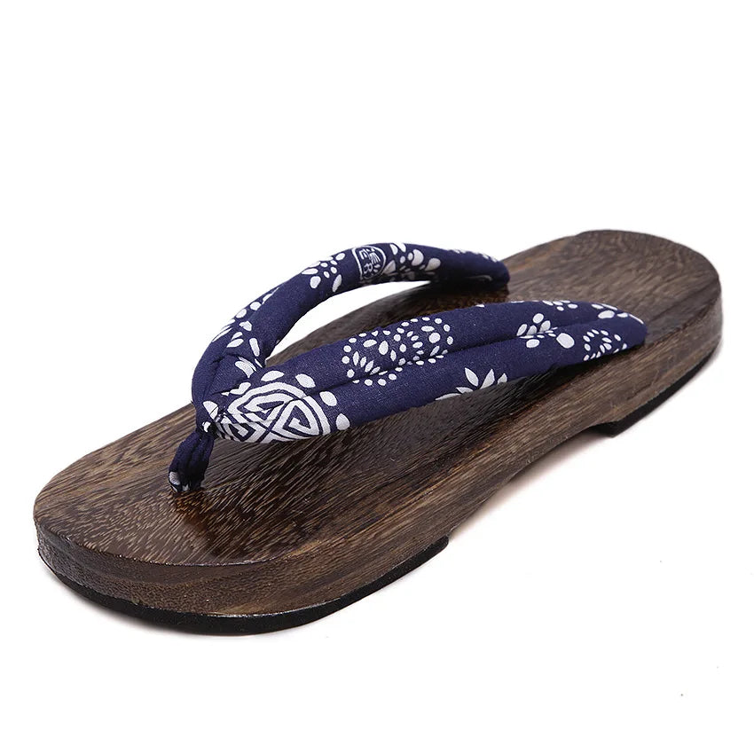 Chaussure Zori Japonaise bleu marine