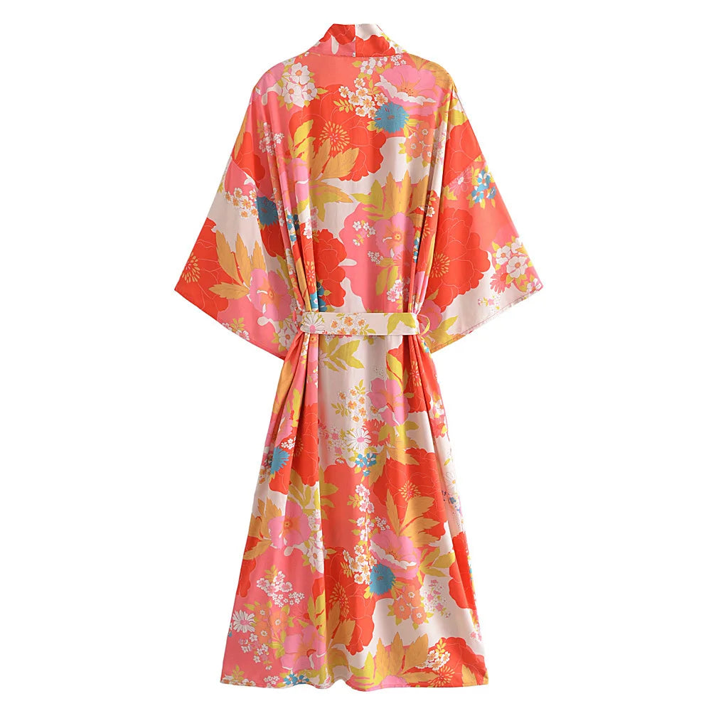 Kimono de Plage Estival Stylé