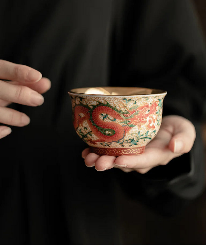 Tasse japonaise dragon