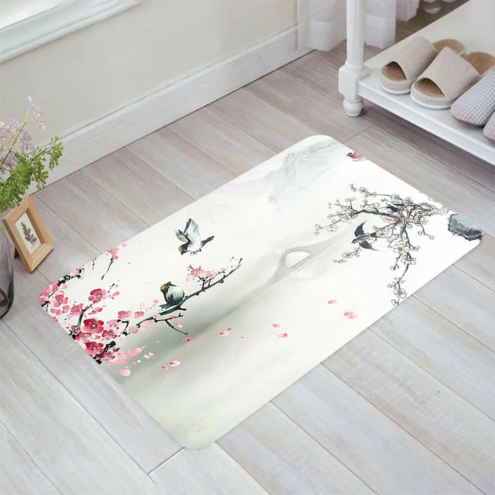 Tapis Japonais motif Sakura