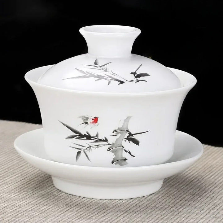 Tasse japonaise motif bambou