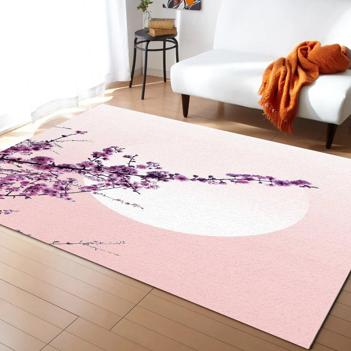 Tapis de salon Japonais Fleur de cerisier