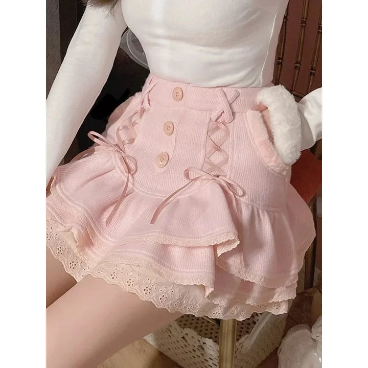 Jupe Japonaise Rose kawai