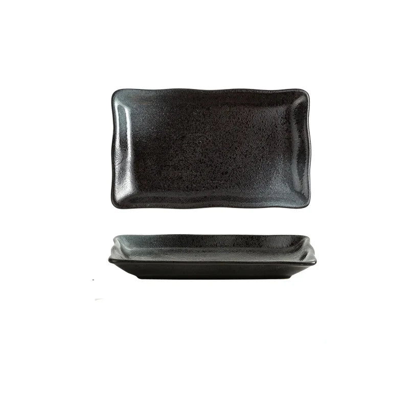Assiette Barbecue Japonaise Noire