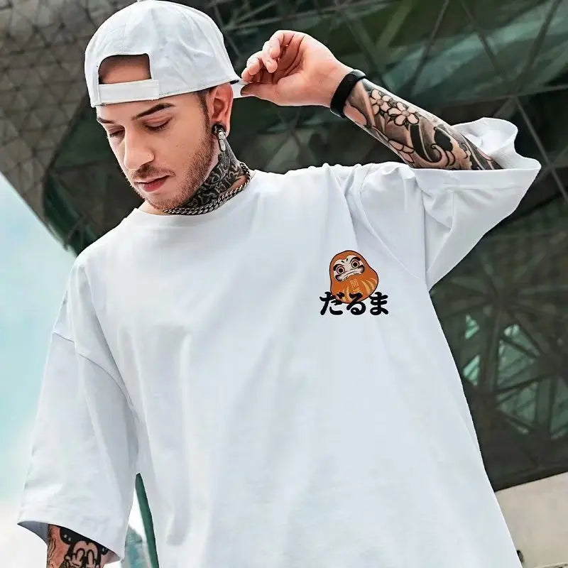 T-shirt Oversize Japonais confortable