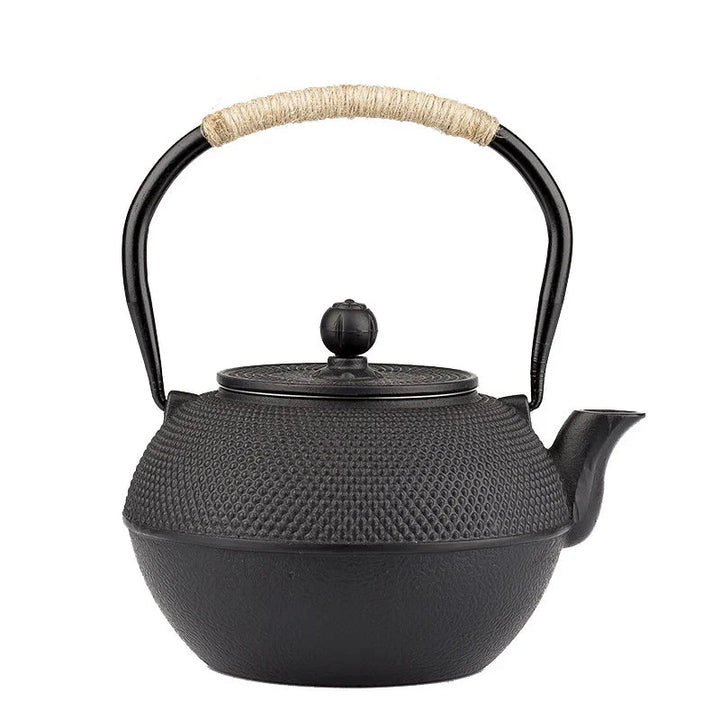 Théière noire avec infuseur japon