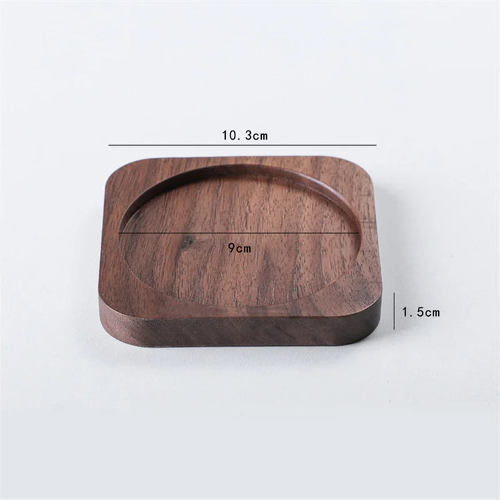 Tasse à café japonaise à poignée en bois