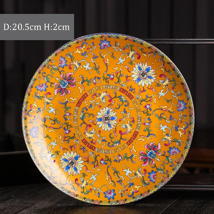 Japanese Artistic Ceramic Plate