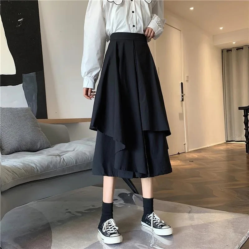 Jupe Baggy Japonaise Noir