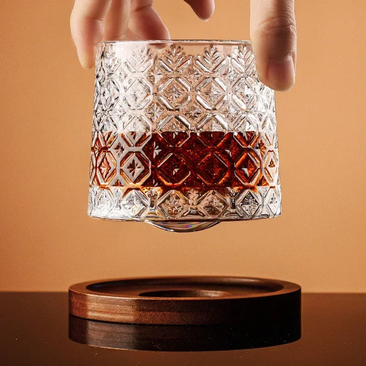 Japanese Rotating Whiskey Glass