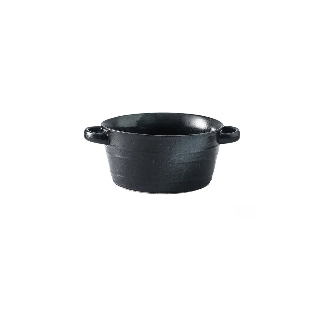 Bol Japonais à Oreilles Noir 750 ml