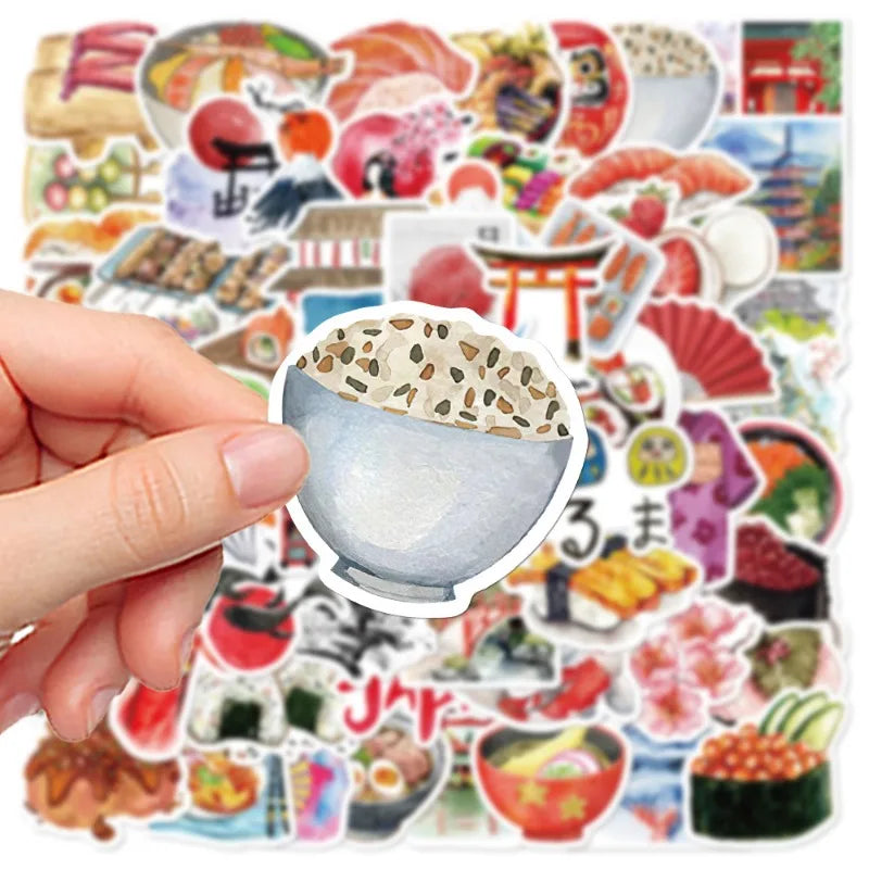 Japanese Travel Series Stickers