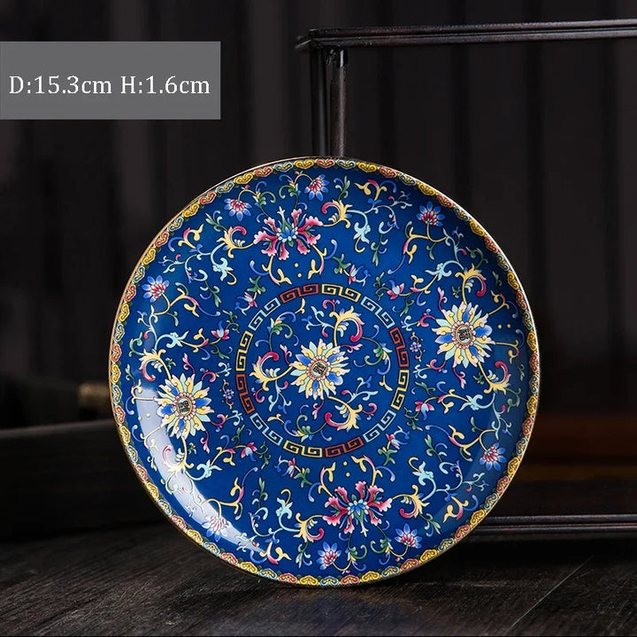Japanese Artistic Ceramic Plate