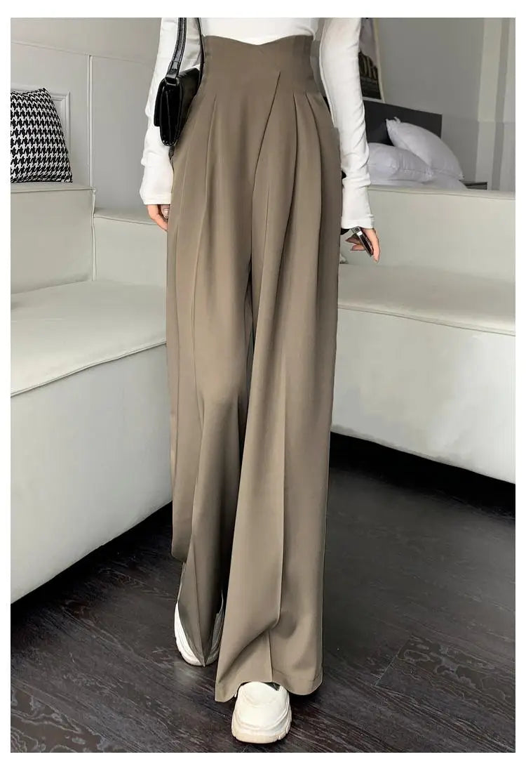 Pantalon Japonais Taille Haute Confortable