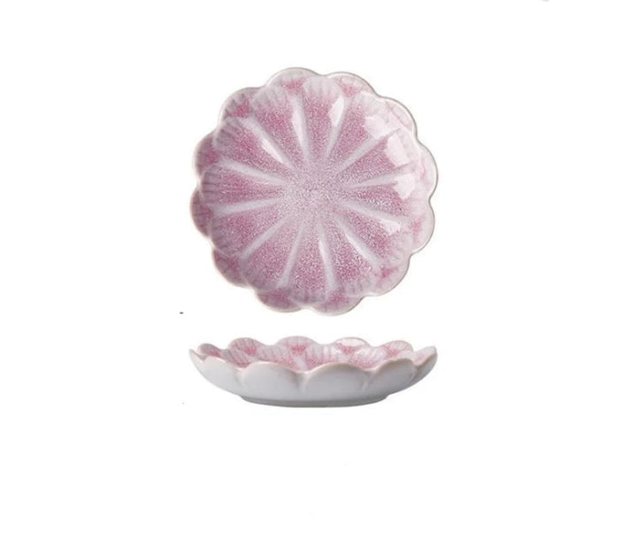 Small Japanese Flower Plate