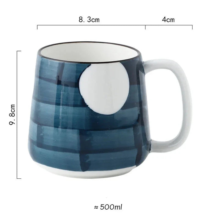 Tasse mit japanischem Muster