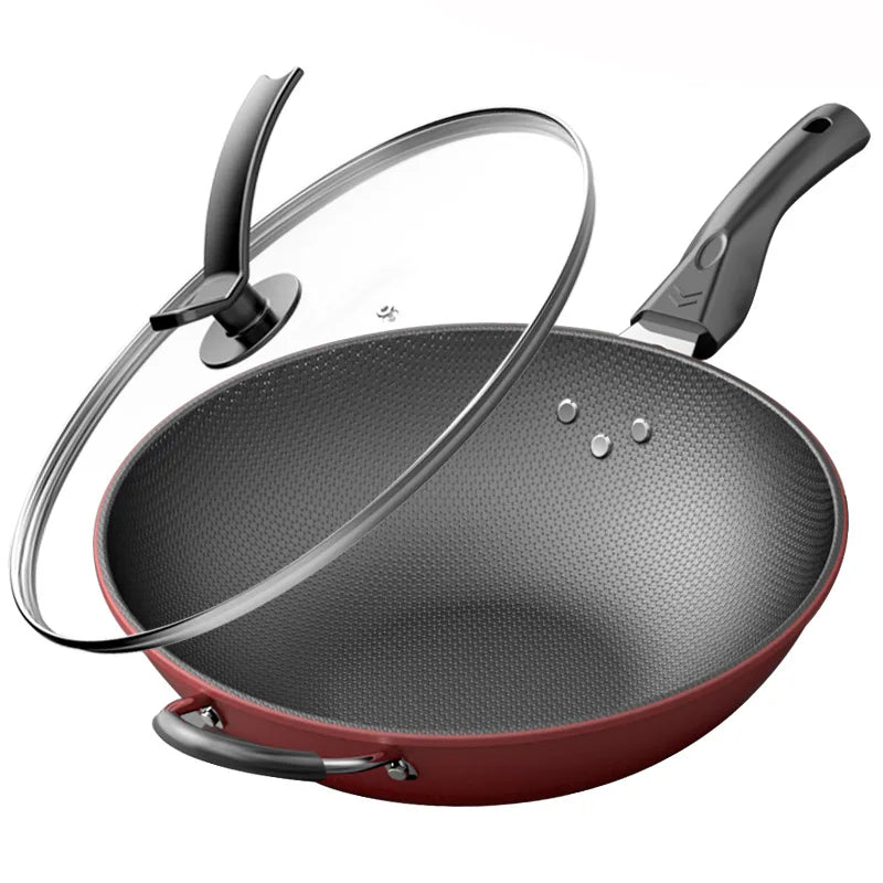 Wok Japonais Moderne fond Blanc