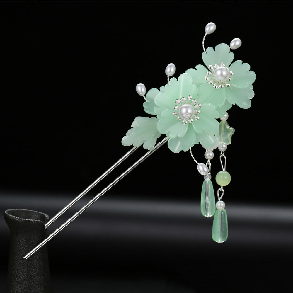 épingle japonaise vert