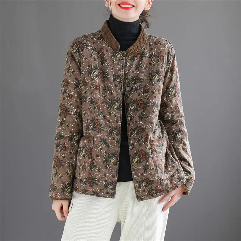 Veste Kimono Femme Originale marron