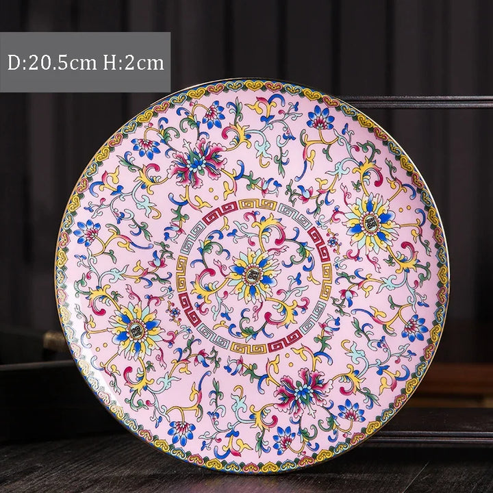 Japanese Artistic Ceramic Plate