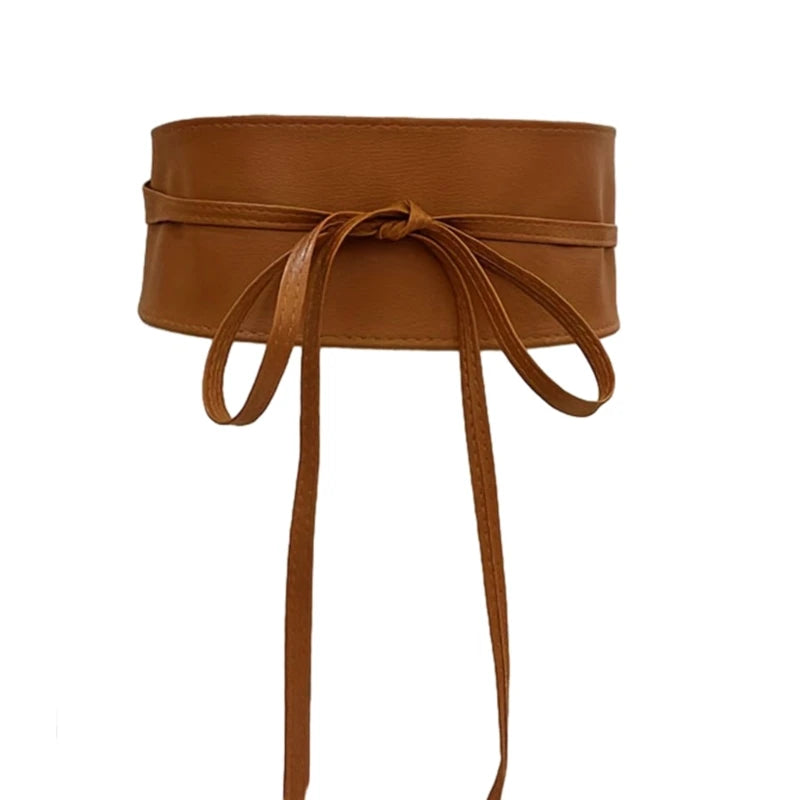 Ceinture obi cuir