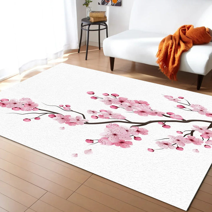 Tapis de salon Japonais Fleur de cerisier