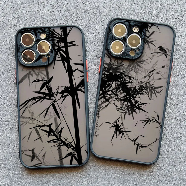 Coque de téléphone japonaise Bambou