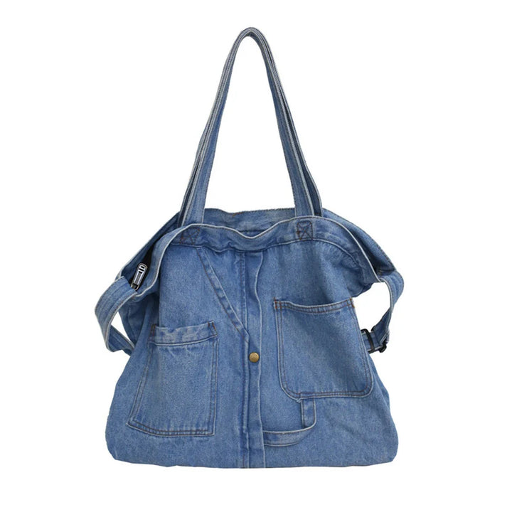 Sac En Jean Japonais bleu ciel